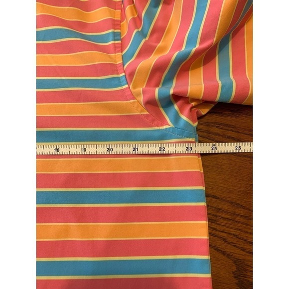Peter Millar Summer Comfort Bright Color Polo Shirt Large - Picture 6 of 6